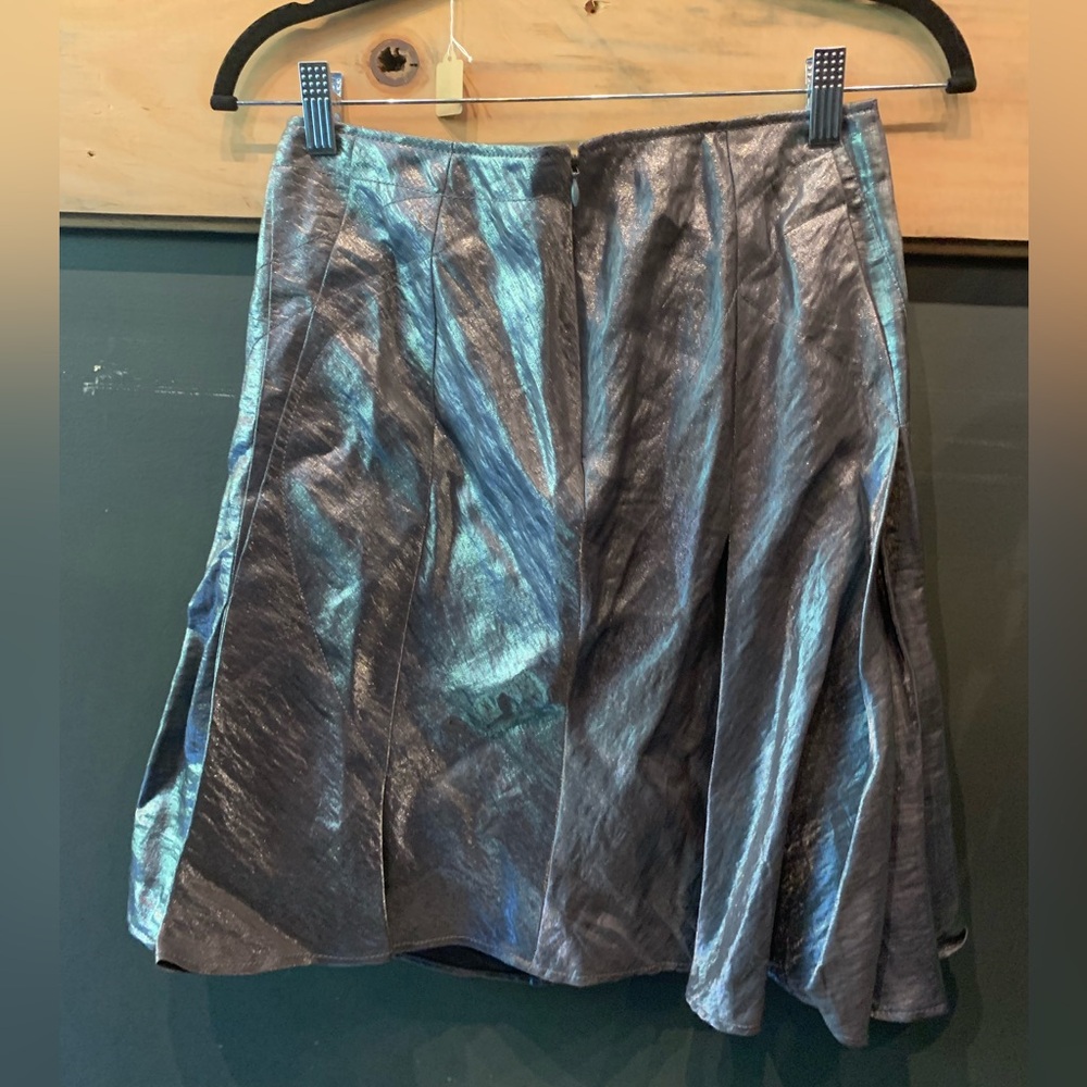 Dior Shimmery Silver Skirt - Picture 3 of 5